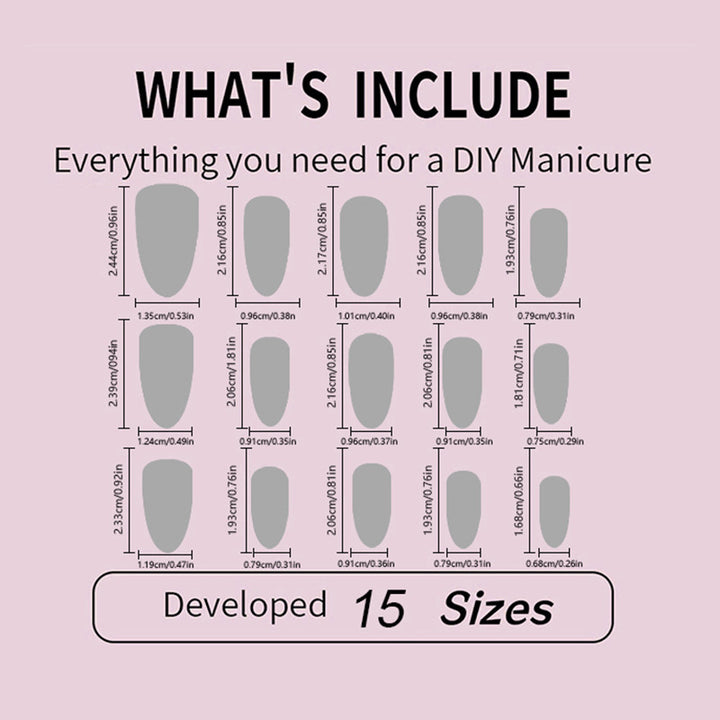 Elegant and creative artificial nails with metallic accents Kalsten