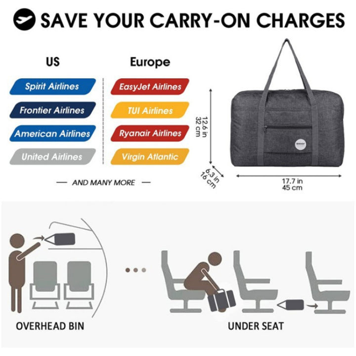 Spacious Travel Duffle Bag Kalsten