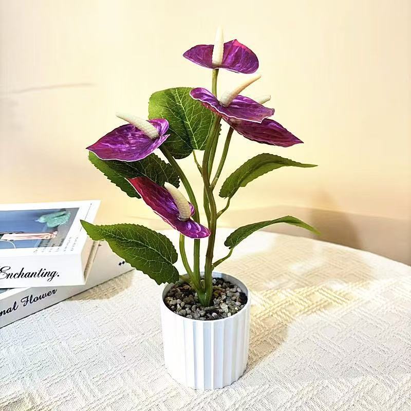 Artificial Orchid Plant Arrangement 1790480743 Home Decor