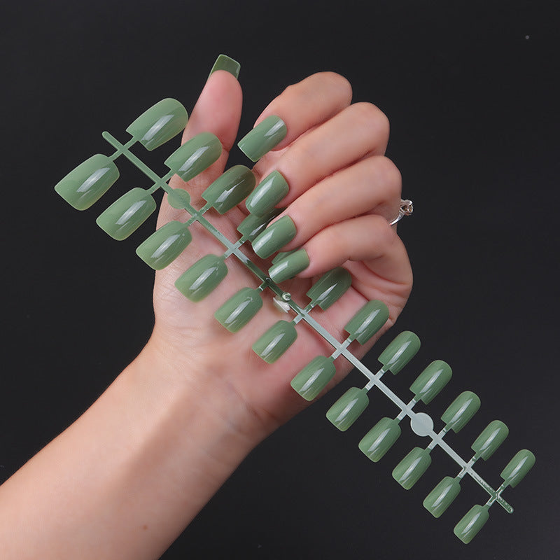 Natural Glossy Press-On Nail Tips Kalsten