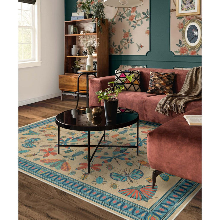 Decorative Floral Area Rug