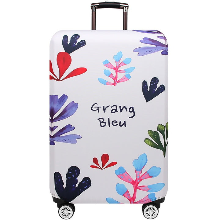 Women's hard shell suitcase with floral pattern print Kalsten