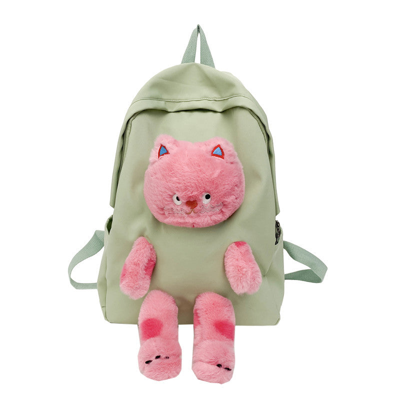 Plush Cartoon Animal Backpack