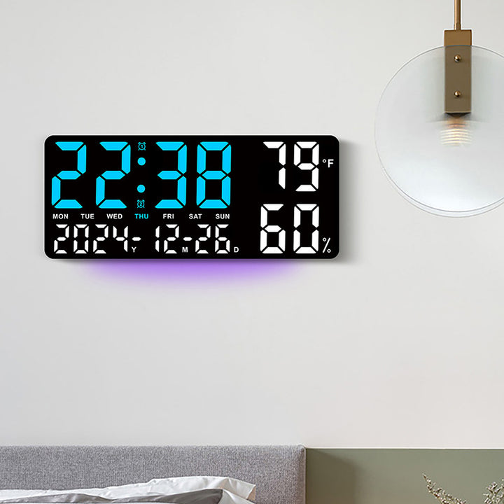 Digital multifunction alarm clock with large LED display Kalsten