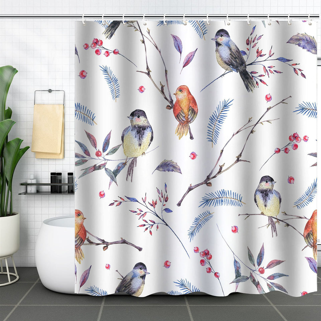 Nature-Inspired Shower Curtain Kalsten