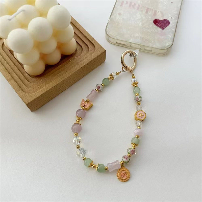 Decorative Beaded Charm Keychain Kalsten 1790135355