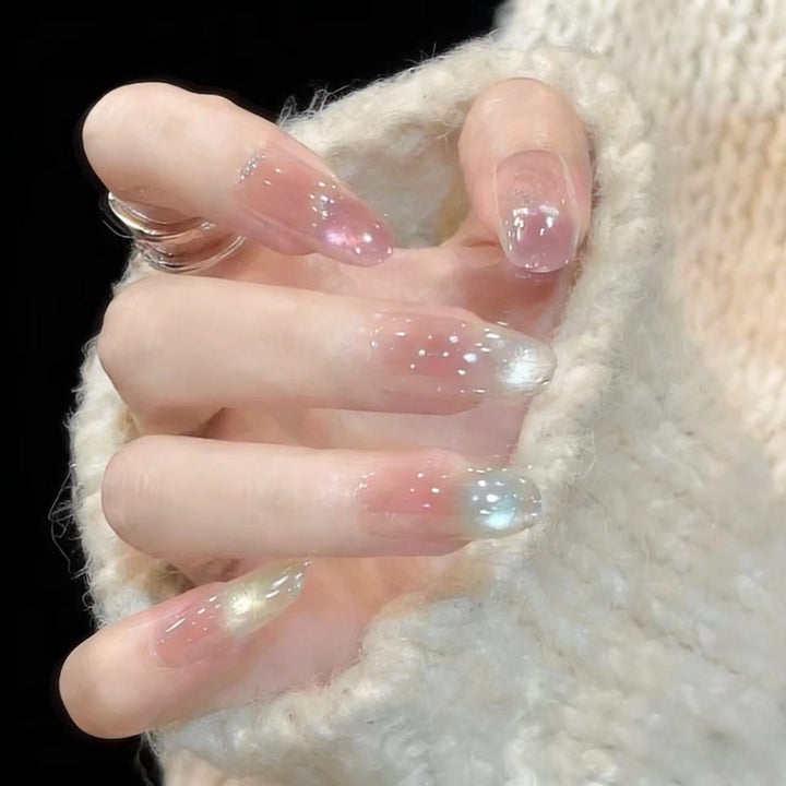 Artistic Gradient Nail Extensions