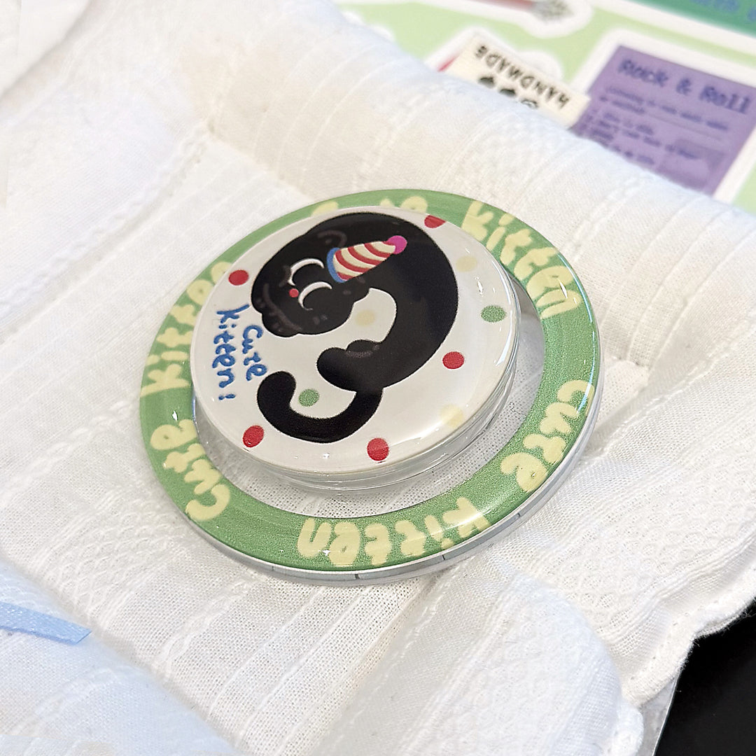 Funnier pin with cat motif Kalsten