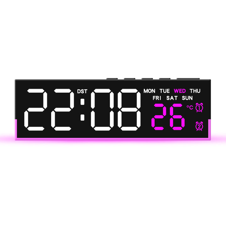 Alarm clock with digital display and temperature display Kalsten