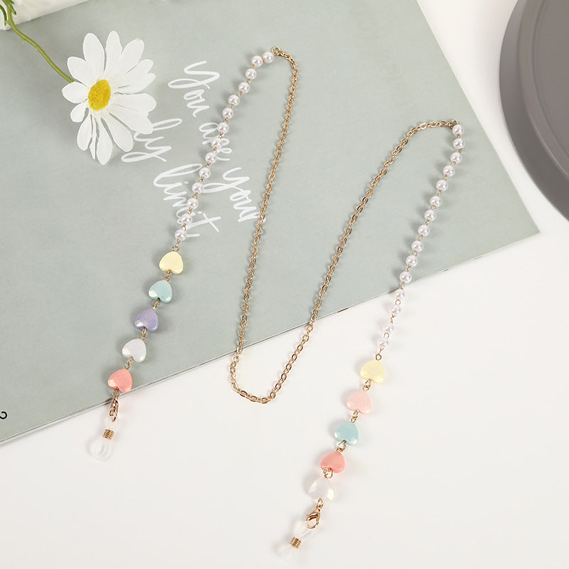 Heart Charm Eyewear Chain Kalsten
