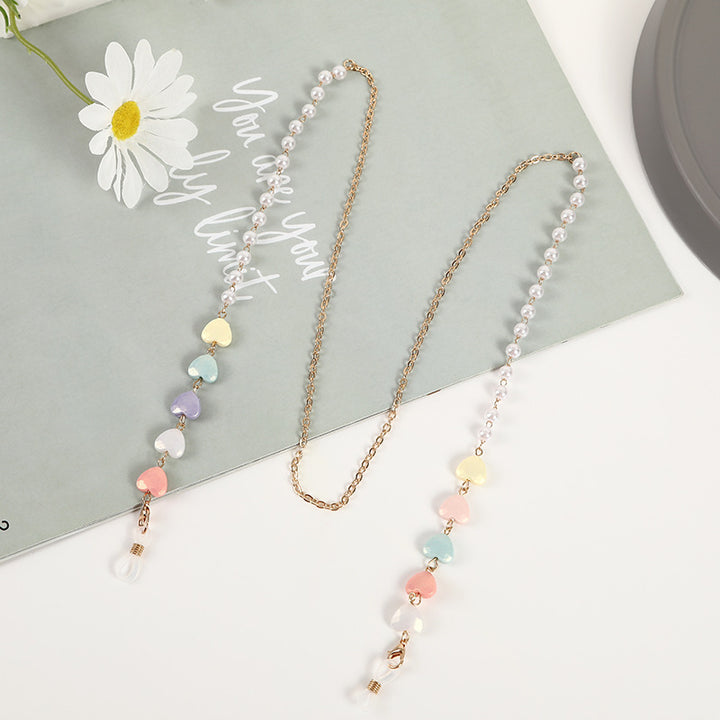 Heart Charm Eyewear Chain Kalsten