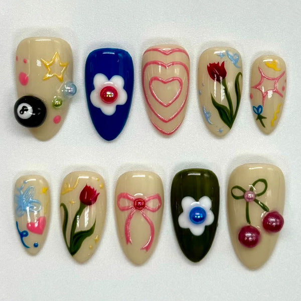 Thematic Artisan Press-On Nail Set Kalsten