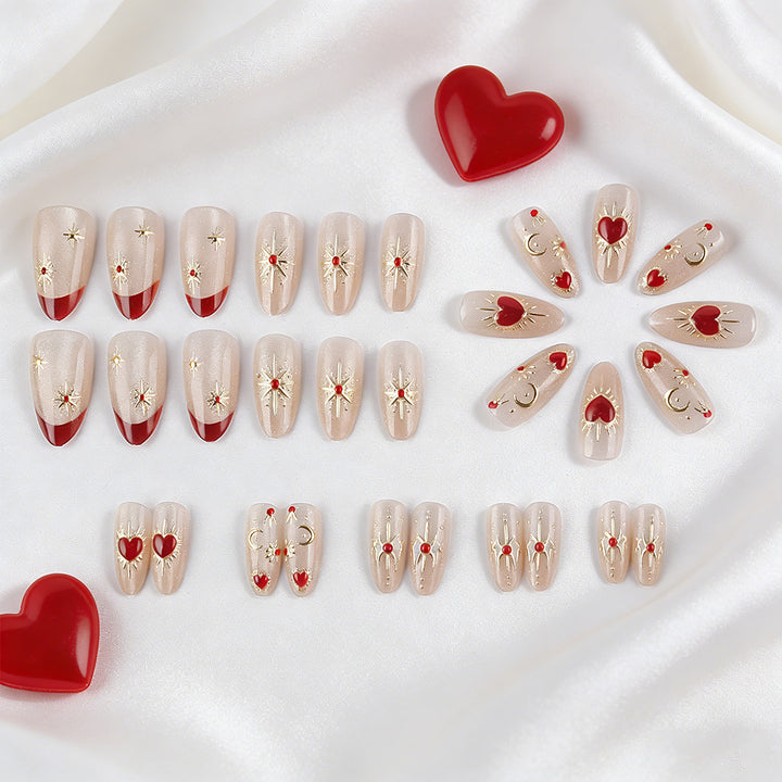 Artistic 3D Embellished Press-On Nails Kalsten