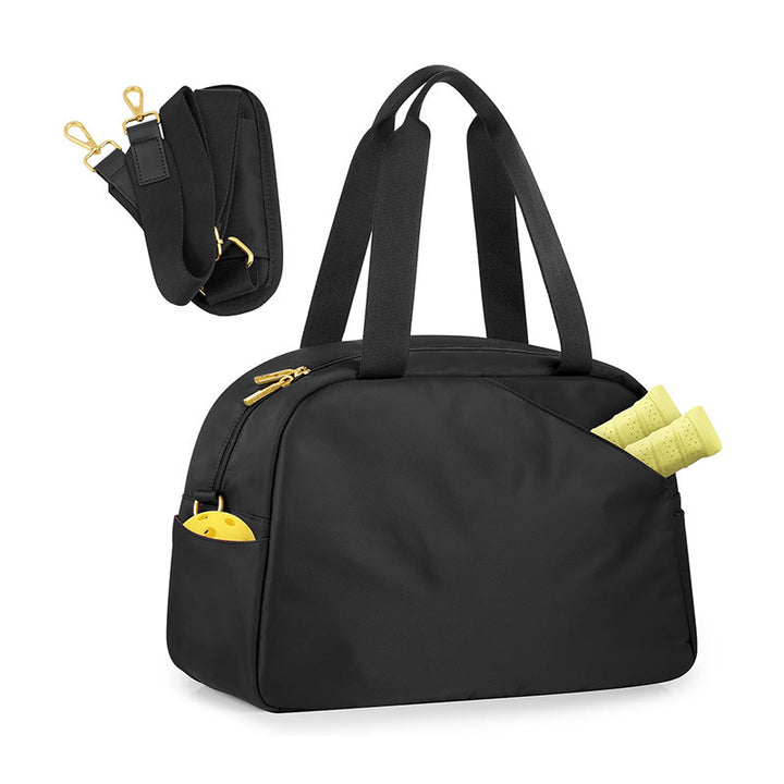 Sporty tote bag with multiple compartments and detachable shoulder strap Kalsten
