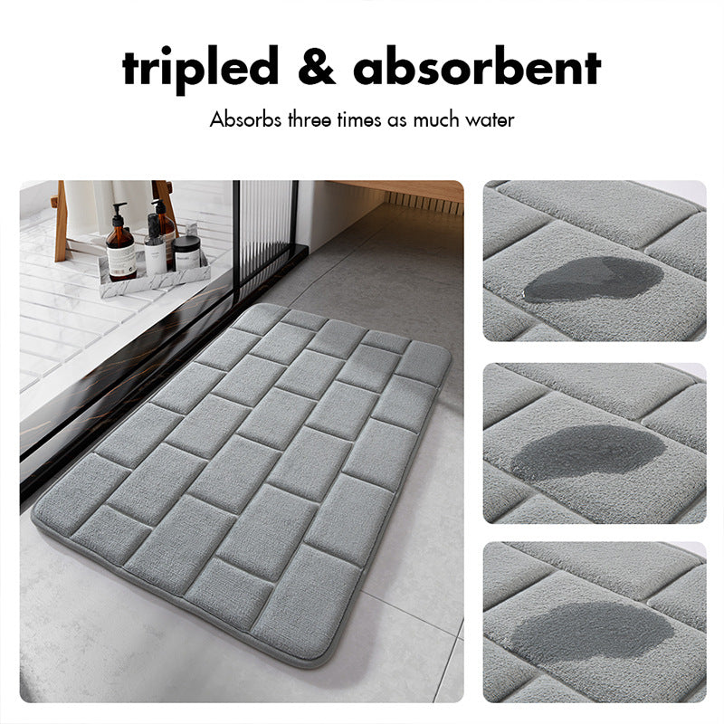 Soft Absorbent Bath Mat Kalsten