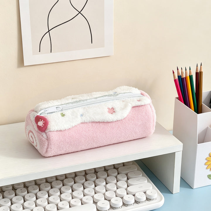 Plush Dessert-Themed Pencil Case Kalsten