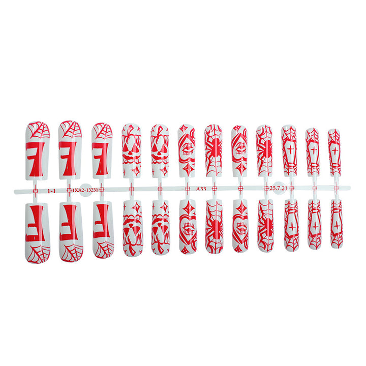 Themed Press-On Nail Art Set Kalsten