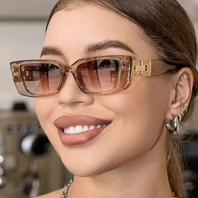 Bold Geometric Frame Sunglasses Kalsten