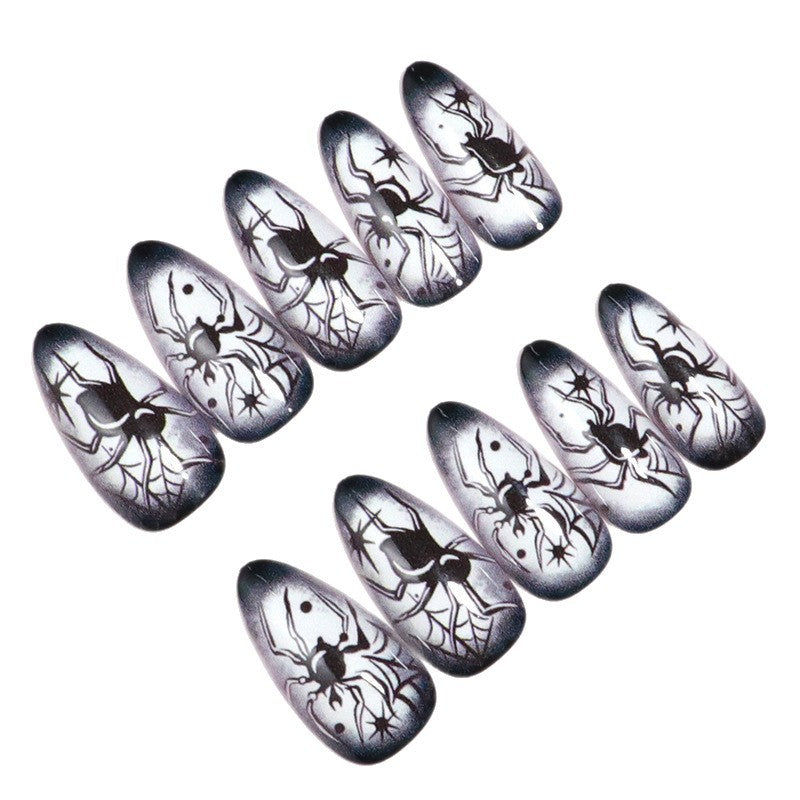 Spooky-Themed Press-On Nail Set Kalsten