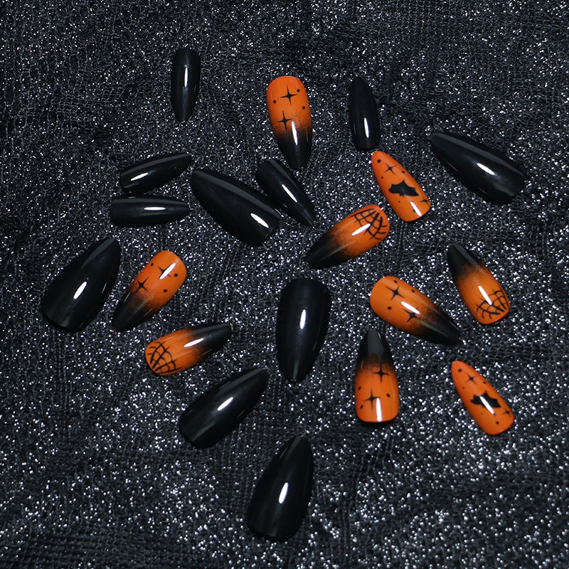 Halloween-Themed Press-On Nail Art Set Kalsten