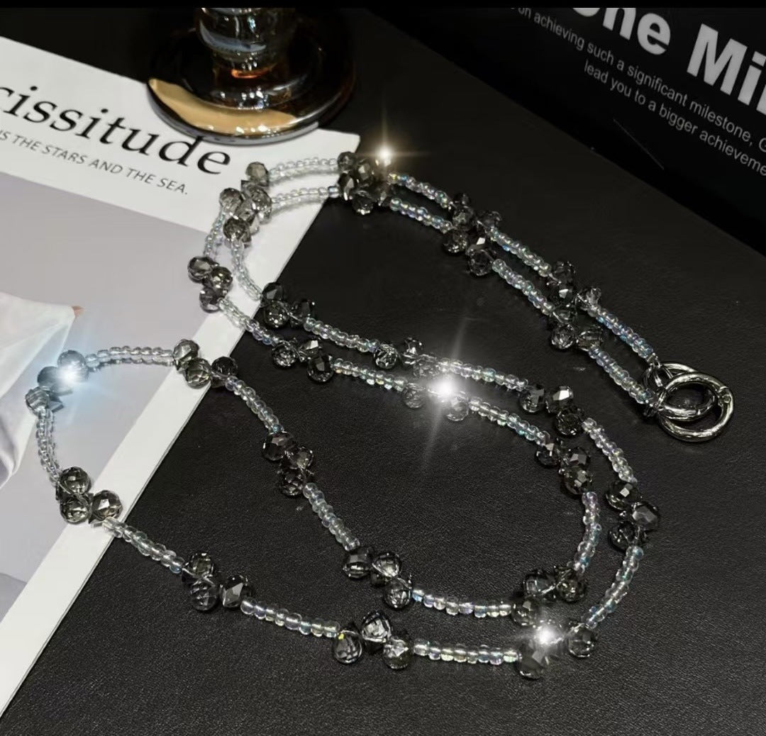 Elegant Crystal Beaded Eyewear Chain Kalsten