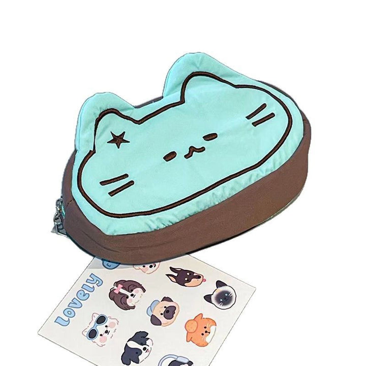 Cute Cat-Shaped Storage Pouch