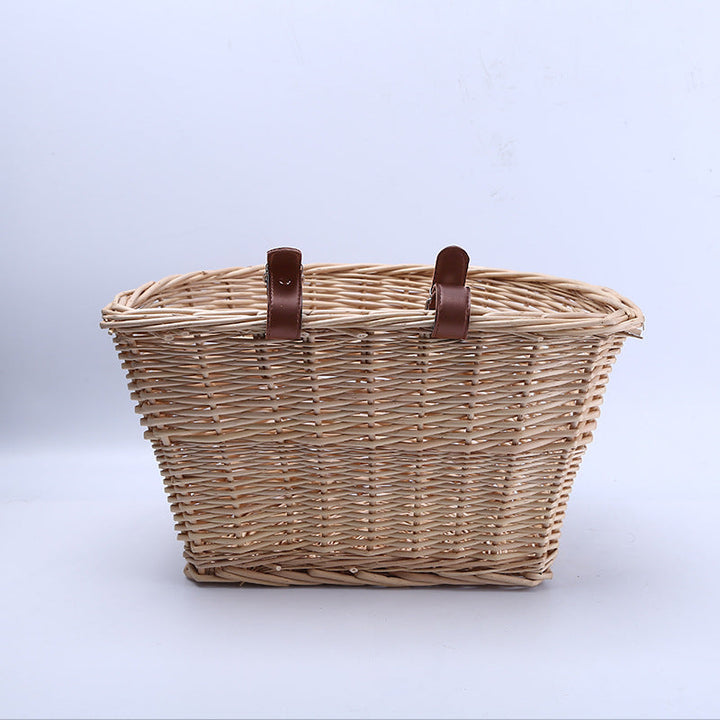 Woven Bicycle Carrier Basket Kalsten