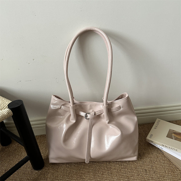 Elegant Glossy Handheld Tote Bag