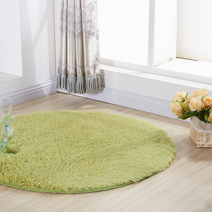 Plush Round Area Rug Kalsten 1790150822
