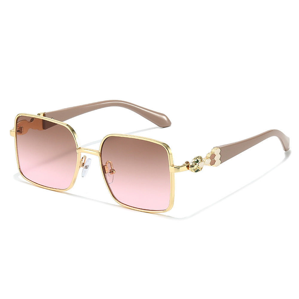Chic Decorative Square Frame Sunglasses Kalsten