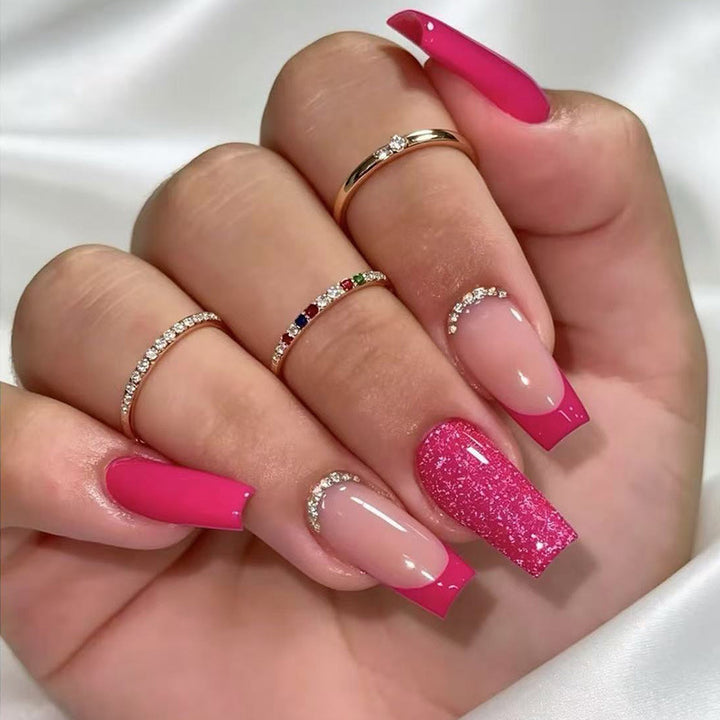 Glamorous Press-On Nail Set Kalsten