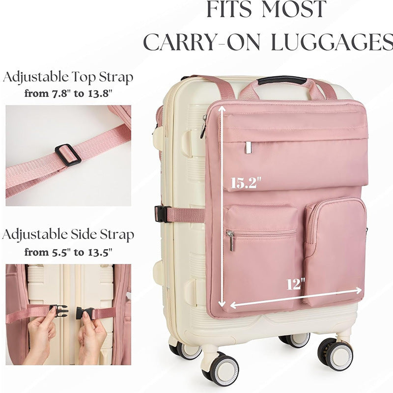 Multifunctional Laptop Carrying Bag with Extendable Luggage Fixing System Kalsten
