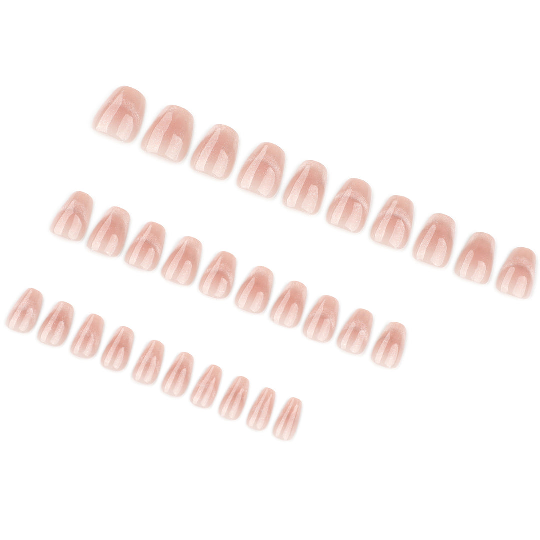 Elegant Nail Designs with Glitter and Gradient Kalsten