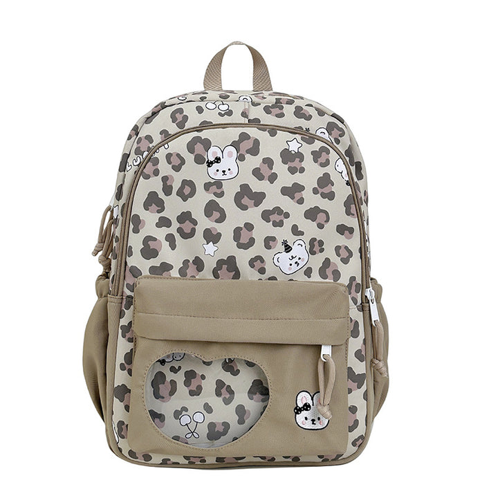Backpack with Creative Music and Animal Motif Kalsten