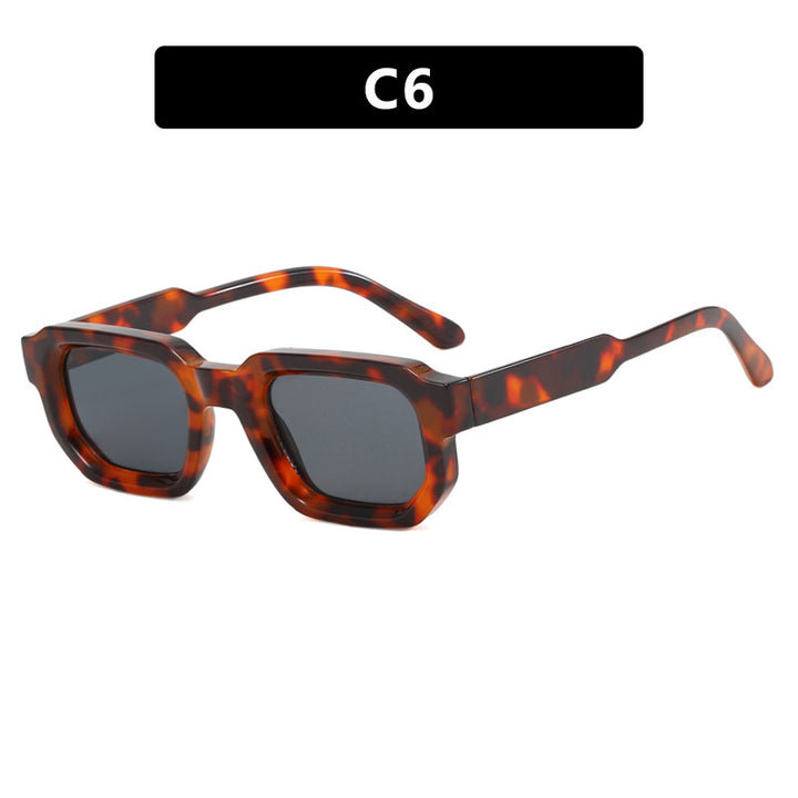 Women's modern sunglasses in innovative rectangular design Kalsten