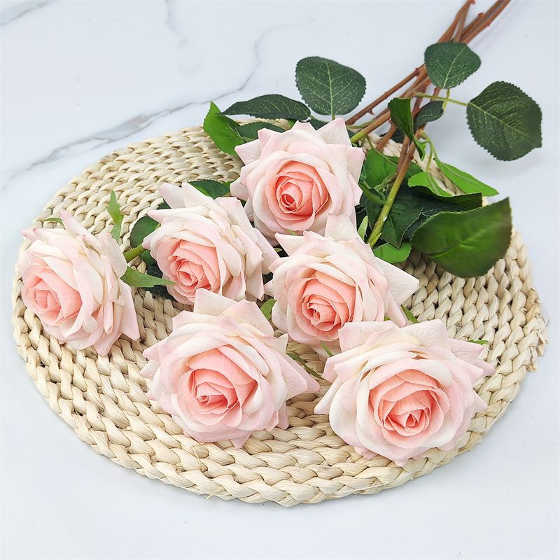 Artificial Floral Rose Stem Bouquet