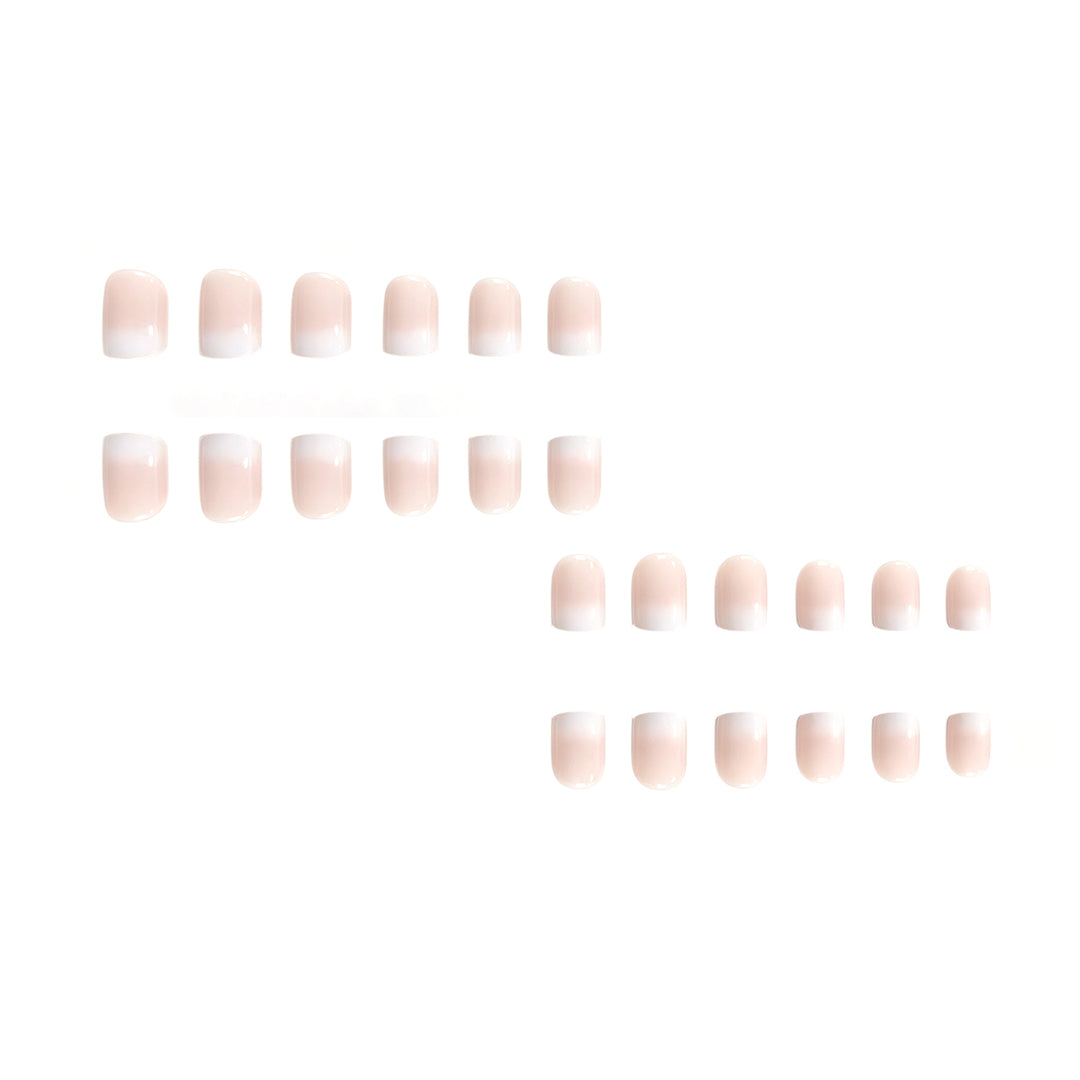 Elegant French Tip Nail Enhancements Kalsten 1789915429