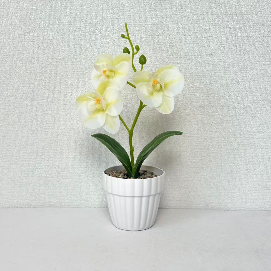 Decorative Artificial Orchid Arrangement for Decorative Home Display