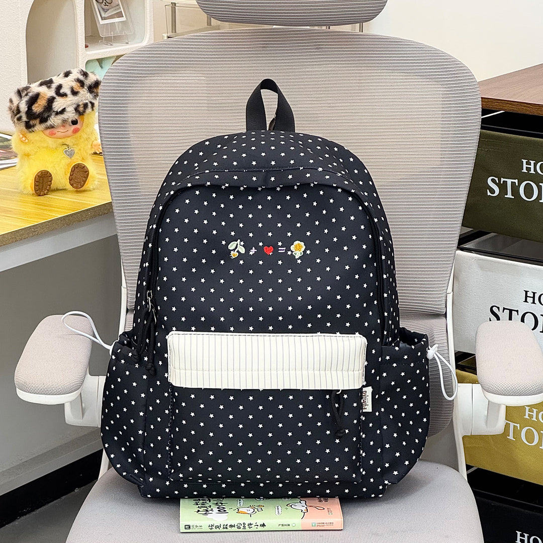 Casual Star-Printed Backpack Kalsten