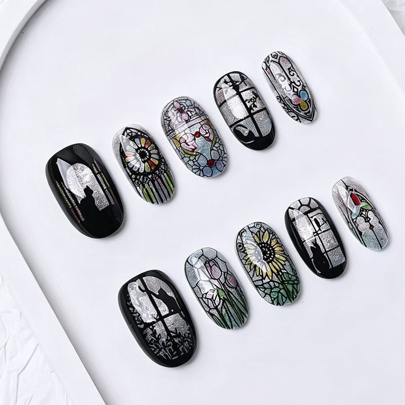 Artistic Ombre Glitter Nail Art Set Kalsten