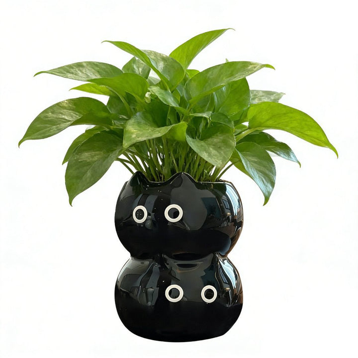 Ceramic Cat Planter