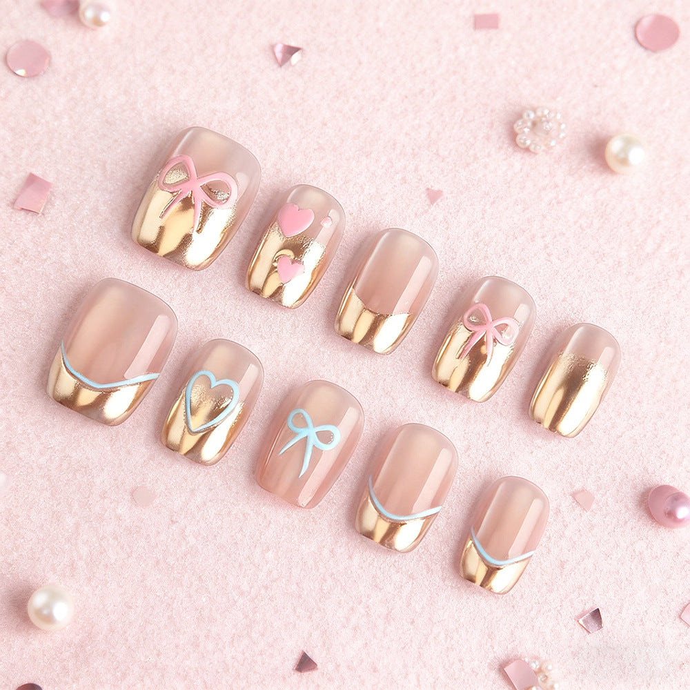 Premium Decorative Press-On Nail Art Kalsten