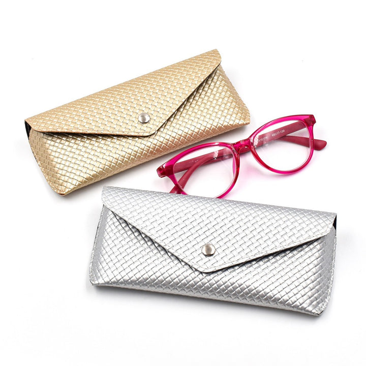 Textured Leather Eyewear Wallet Kalsten