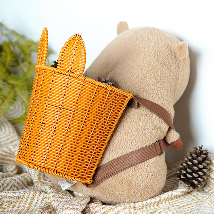 Stylish Woven Handheld Basket Kalsten