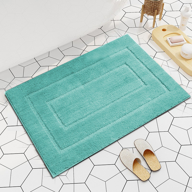 Plush Rectangular Bath Mat Set Kalsten