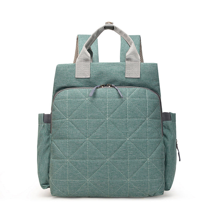 Quilted Multi-Functional Backpack