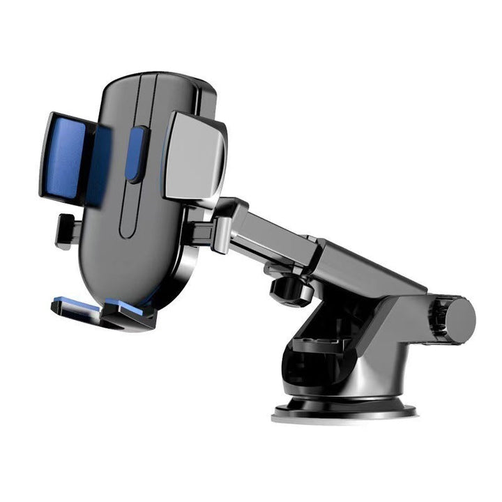 Adjustable telescopic suction car phone holder with full rotation gravity auto-lock Kalsten