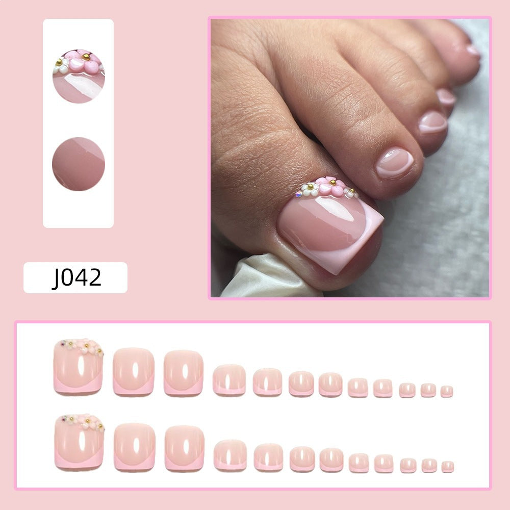 Nail Art Set with Floral Details Kalsten