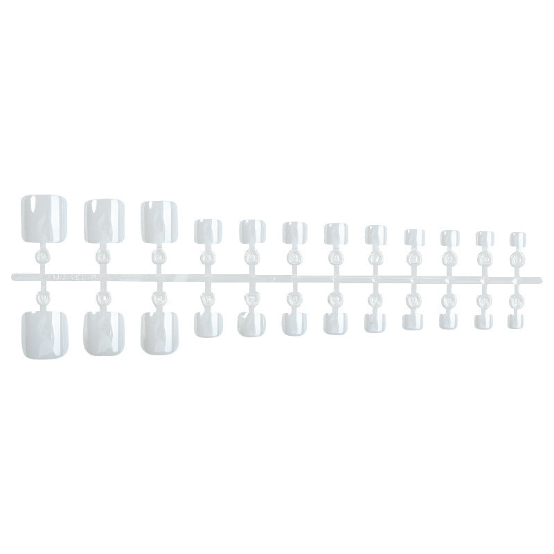 Artificial Nail Set with Elegant French Tips Kalsten