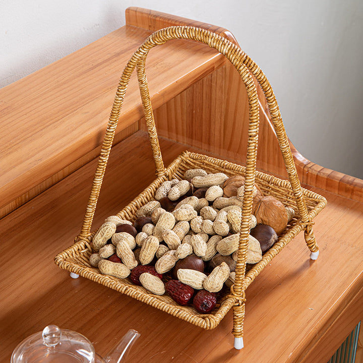 Decorative Woven Serving Tray Kalsten